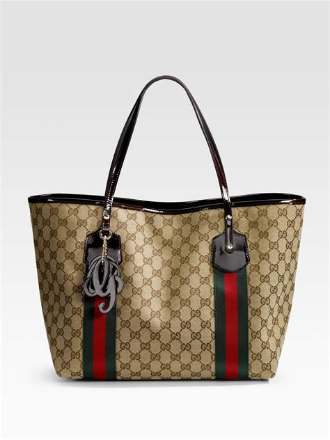 gucci zippered tote|Gucci extra large tote bag.